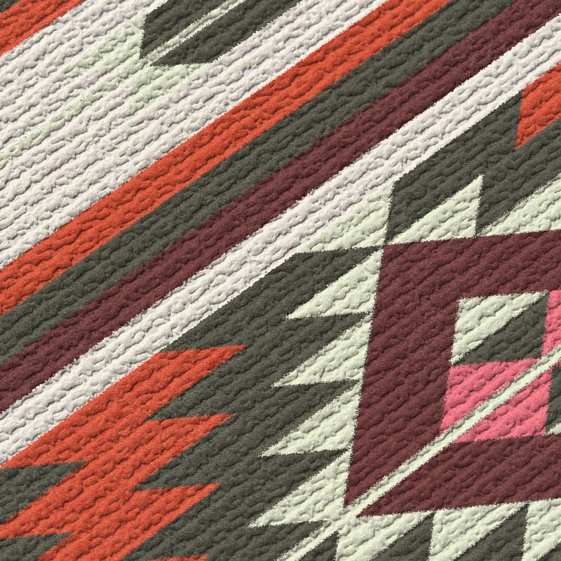 Papel-de-Parede-Vinilico-Tapecaria-Kilim-Amarelo-e-Rosa-I