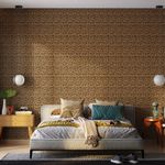 Papel-de-Parede-Vinilico-Animal-Print-Laranja-e-Preto