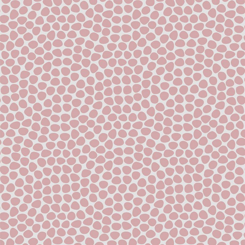 Papel-de-Parede-Vinilico-Retro-Bolinhas-Rosa-e-Cinza