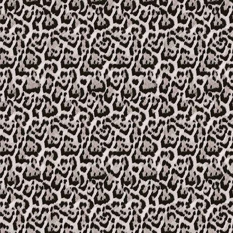 Papel de Parede Vinílico Animal Print Cinza e Preto