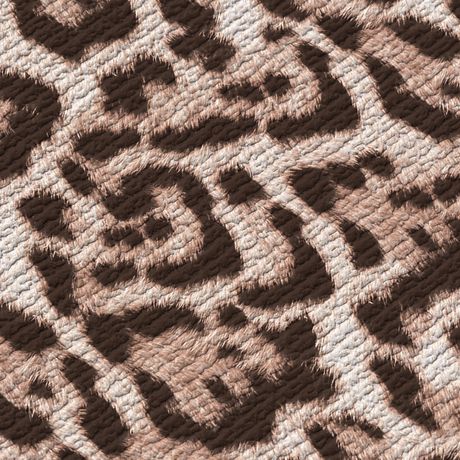 Papel de Parede Vinílico Animal Print Bege e Preto I