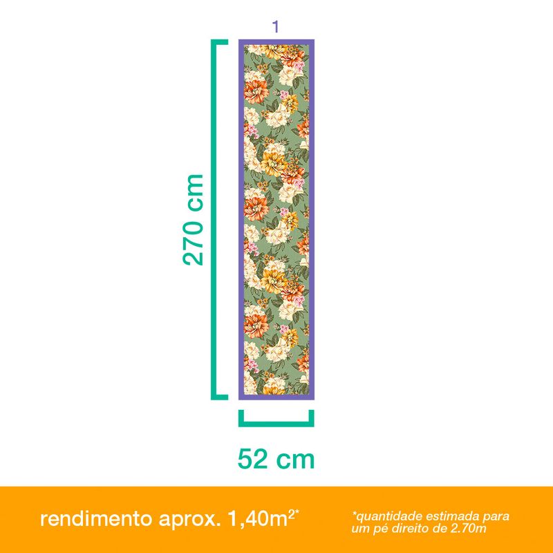 Papel-de-Parede-Vinilico-Chita-Verde