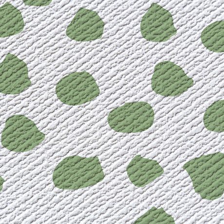 Papel de Parede Vinílico POP Pintinhas Verde