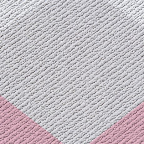 Papel de Parede Vinílico Estampinha Rosa e Cinza