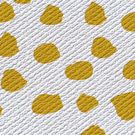 Papel de Parede Vinílico POP Pintinhas Amarelo