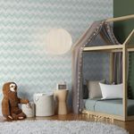 Papel-de-Parede-Vinilico-Chevron-Colorido-Verde-e-Azul
