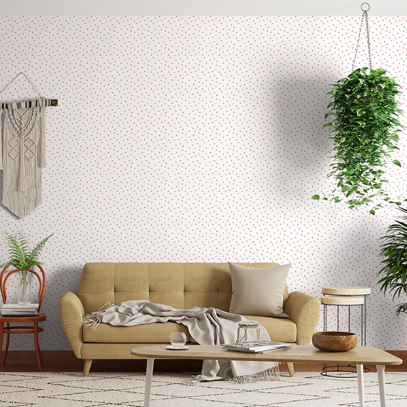 Papel-de-Parede-Vinilico-Bolinhas-Emotion-Vermelho