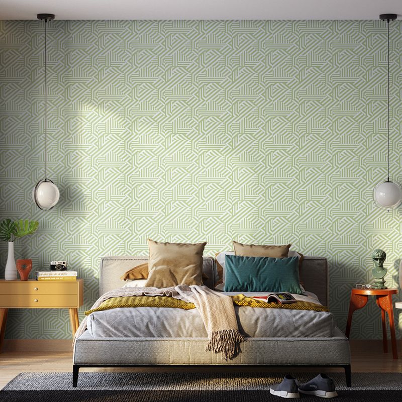 Papel-de-Parede-Vinilico-Geometrico-Linhas-Grossas-Branco-e-Verde