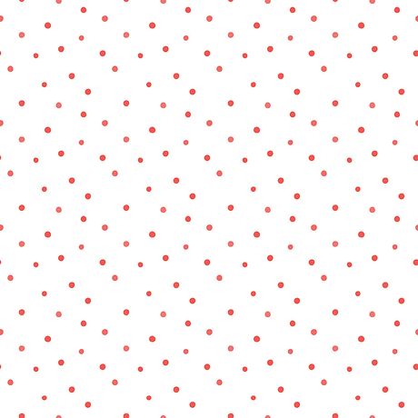 Papel de Parede Vinílico Bolinhas Emotion Vermelho