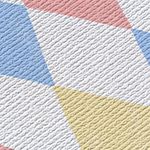 Papel-de-Parede-Vinilico-Circo-Losangos-Amarelo-e-Vermelho