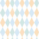 Papel-de-Parede-Vinilico-Circo-Losangos-Azul-e-Azul-Marinho