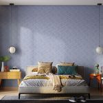 Papel-de-Parede-Vinilico-Ikat-Linhas-Azul-Marinho-e-Branco