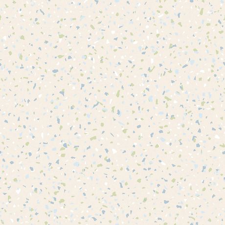 Papel de Parede Vinílico Granilite Bege e Azul I