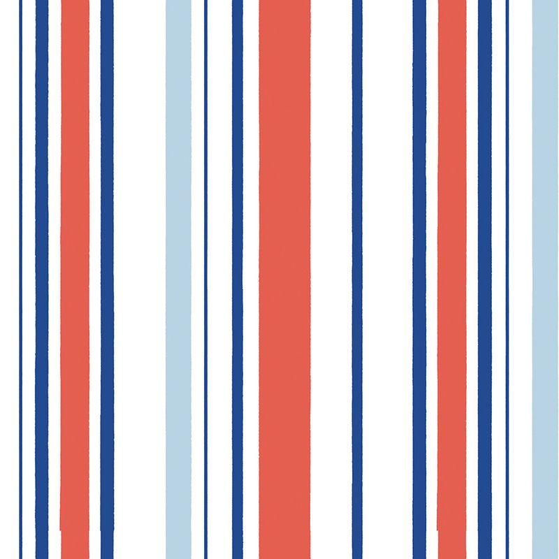 Papel-de-Parede-Vinilico-Listras-Azul-e-Vermelho