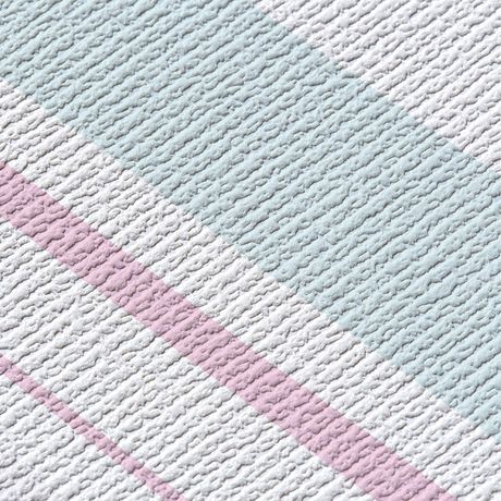 Papel de Parede Vinílico Listras Azul e Rosa
