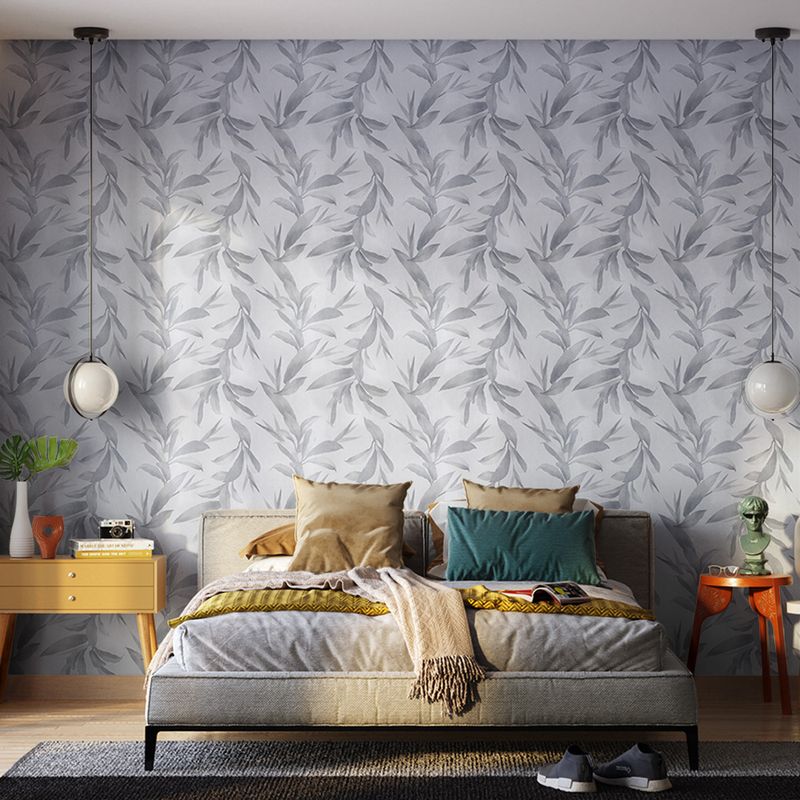 Papel-de-Parede-Vinilico-Folhagem-Classica-Cinza