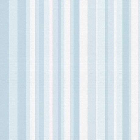 Papel de Parede Vinílico Listra Folhagens Azul
