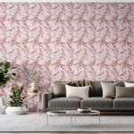 Papel-de-Parede-Vinilico-Folhagem-Classica-Rosa