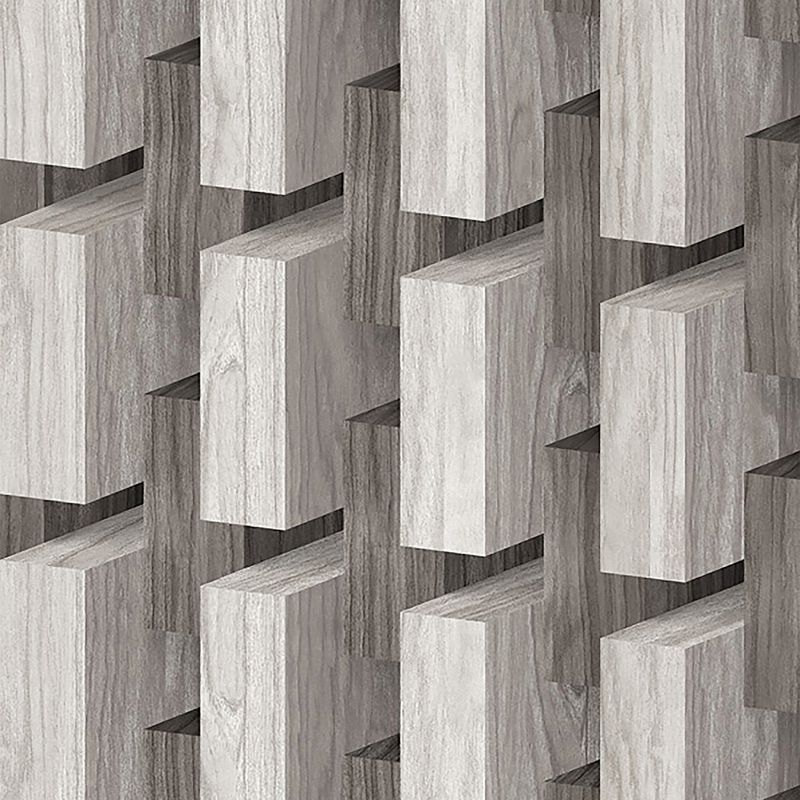 Papel-de-Parede-Vinilico-Madeira-Angular-Marrom