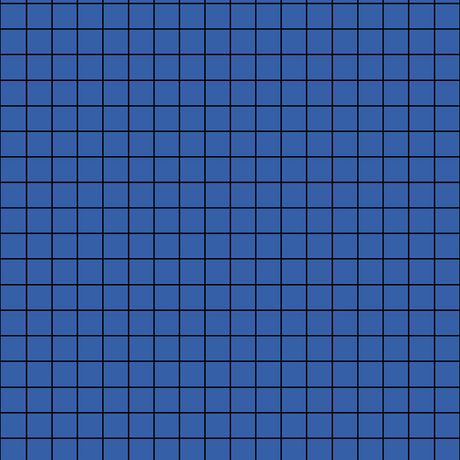 Papel de Parede Vinílico Quadriculado Moderninho Azul e Preto