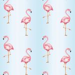 Papel-de-Parede-Vinilico-Flamingos-Azul