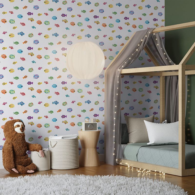 Papel-de-Parede-Vinilico-Peixes-Azul-e-Verde