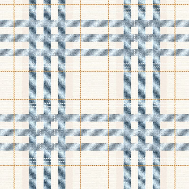 Papel-de-Parede-Vinilico-Xadrez-Tartan-Bege-e-Azul