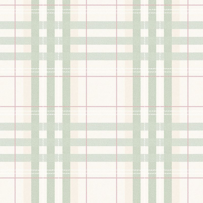 Papel-de-Parede-Vinilico-Xadrez-Tartan-Bege-e-Verde