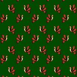 Papel-de-Parede-Vinilico-Amor-Selvagem-II-Verde-e-Laranja