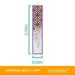 Papel-de-Parede-Vinilico-Geometrico-Desgastado-Vermelho-e-Cinza