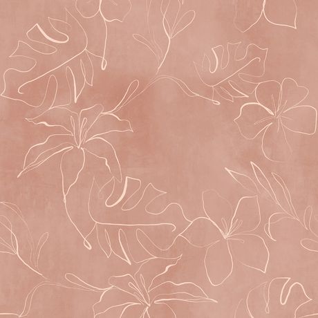 Papel de Parede Vinílico Artline I Rosa