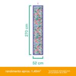 Papel-de-Parede-Vinilico-Flor-de-Arara-Cinza-e-Azul