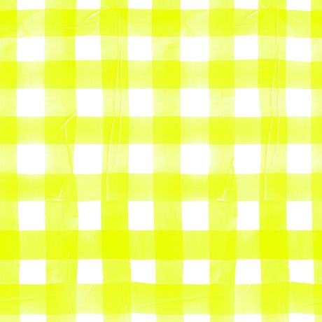 Papel de Parede Vinílico Piquenique Amarelo e Branco
