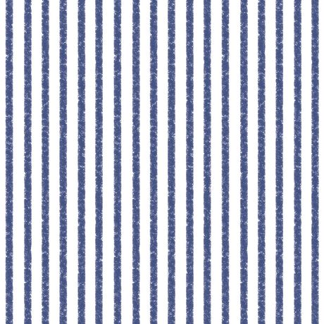 Papel de Parede Vinílico Chuvas Azul Marinho e Branco
