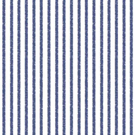 Papel de Parede Vinílico Chuvas Azul Marinho e Branco