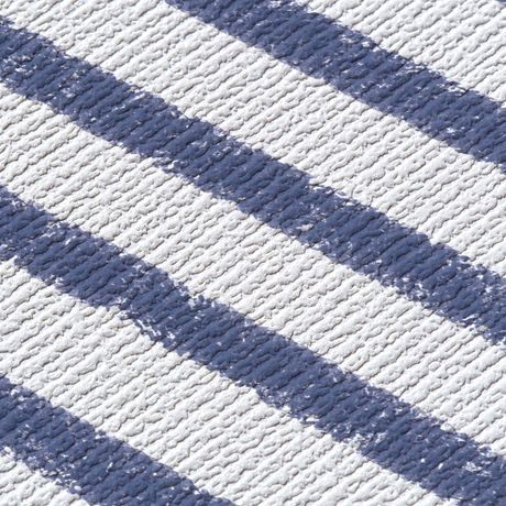 Papel de Parede Vinílico Chuvas Azul Marinho e Branco