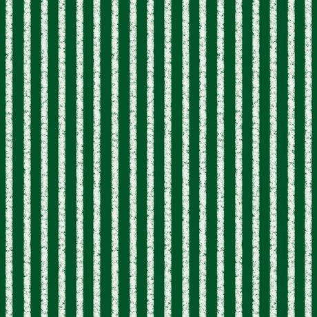 Papel de Parede Vinílico Chuvas Verde e Branco