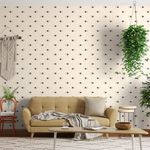 Papel-de-Parede-Vinilico-Funny-Dreams-Bege-e-Preto