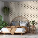 Papel-de-Parede-Vinilico-Funny-Dreams-Bege-e-Preto