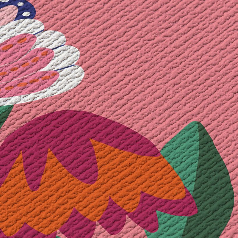 Papel-de-Parede-Vinilico-Bugs-Rosa-e-Verde
