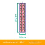 Papel-de-Parede-Vinilico-Bugs-Rosa-e-Verde