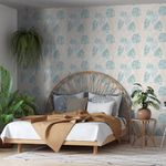 Papel-de-Parede-Vinilico-Tropical-Metalizado-Preto-e-Bege