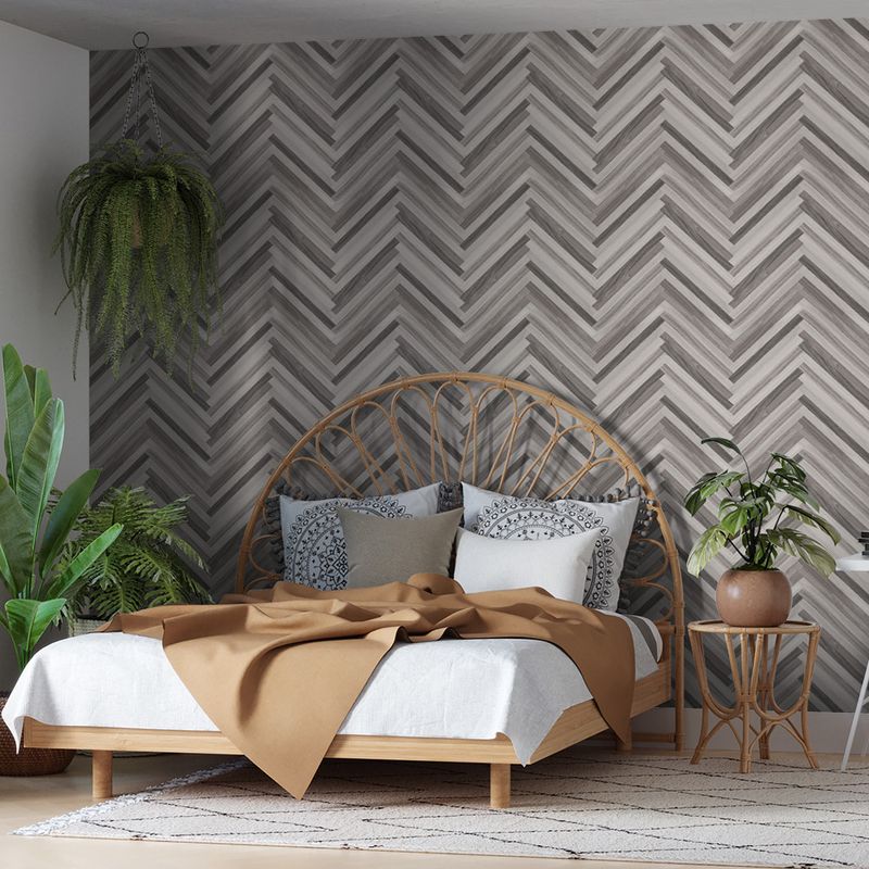 Papel-de-Parede-Vinilico-Madeira-Chevron-Cinza