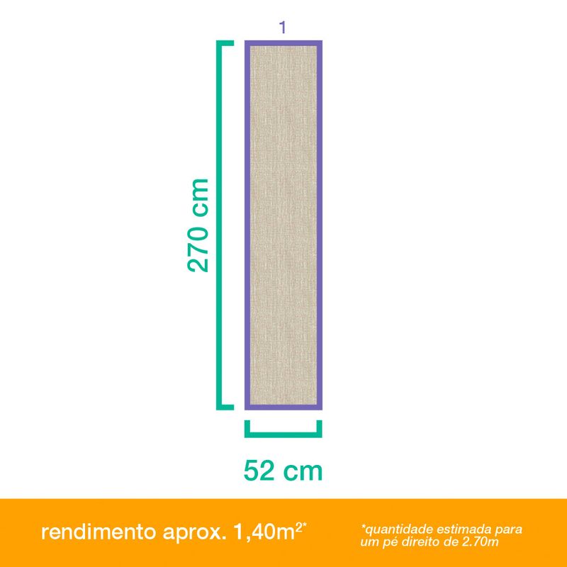 Papel-de-Parede-Vinilico-Textura-Curitiba-Bege-e-Laranja
