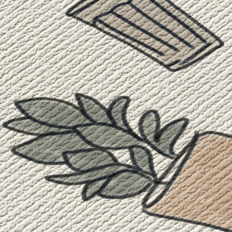 Papel-de-Parede-Vinilico-Simbolos-Misticos-Mostarda-e-Mostarda