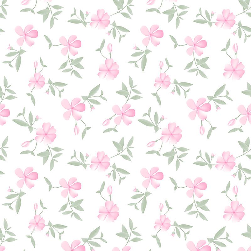 Papel-de-Parede-Vinilizado-Floral-Delicado-Rosa-e-Branco