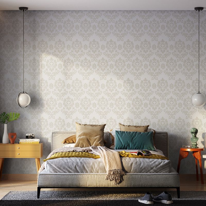 Papel-de-Parede-Vinilizado-Arabescos-classicos-I-Bege-e-Rosa