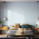 Papel-de-Parede-Vinilizado-Chevron-Azul-e-Marrom