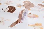 Papel-de-Parede-Vinilizado-Urso-Bike-Rosa-e-Bege
