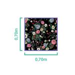Almofada-de-Chao-Quadrada-Floral-Cool-Preto